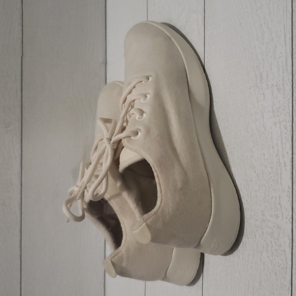 Allbirds wool runners cream mens shoes 11 - Picture 3 of 8